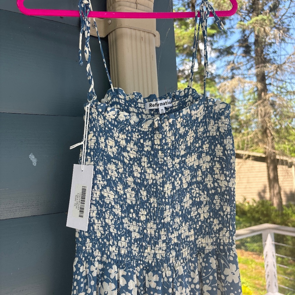 Reformation Sable Dress Mari XS